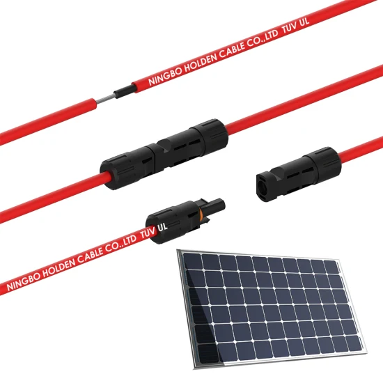 Feuchtigkeitsbeständiges Power Twin Single Core 2,5/4/6/10 mm2 BV PV-Panel-Solarkabel